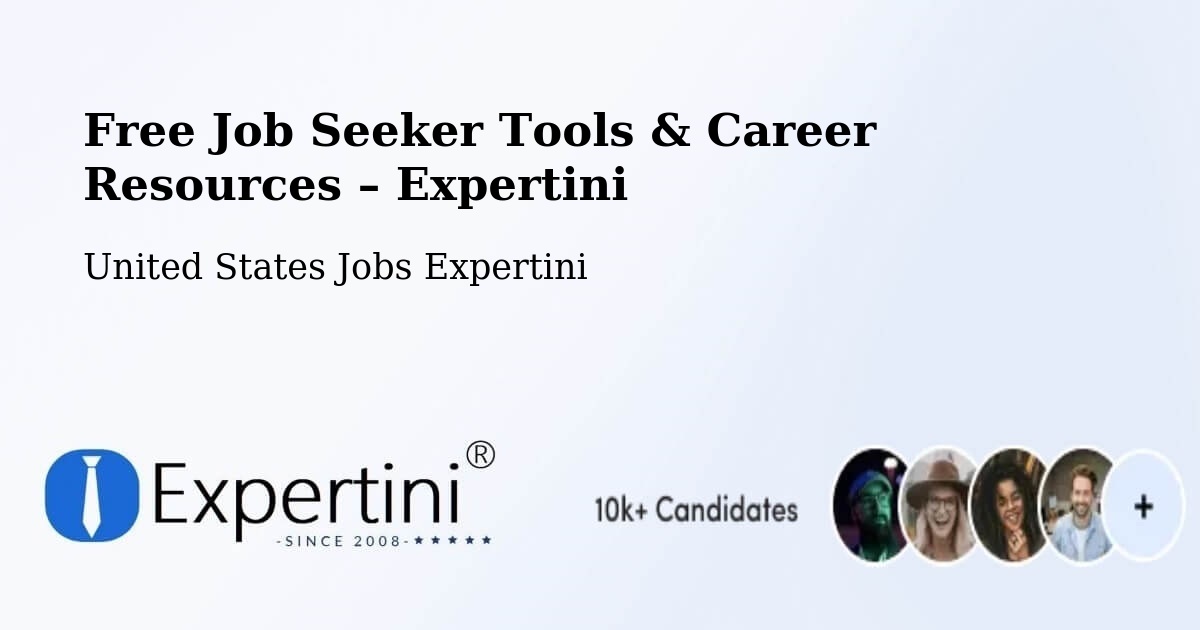 Free Job Seeker Tools & Career Resources – Soledad - Soledad, United States Jobs Expertini